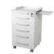 Modern Design 5-Drawer Movable Stainless Steel Dental Cabinet for Hospital Laboratory and Workshop Use