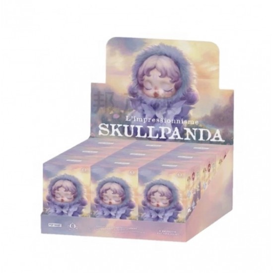 New POPMARTT Skullpanda Original Light Weaving Garden Vinyl Plush Blind Box Skullpanda Keychain Skullpanda Nana Surprise Box