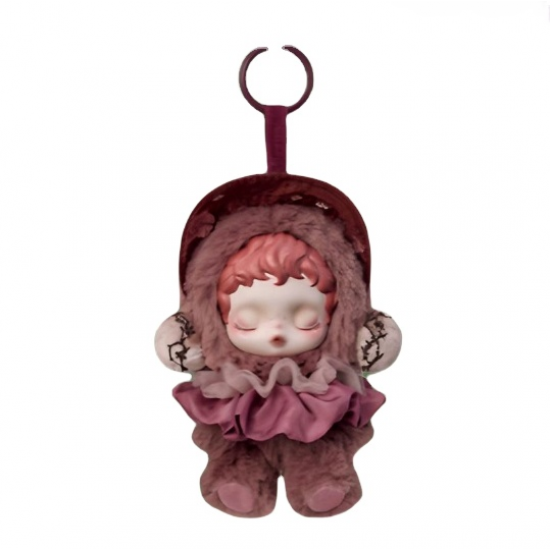 New POPMARTT Skullpanda Original Light Weaving Garden Vinyl Plush Blind Box Skullpanda Keychain Skullpanda Nana Surprise Box