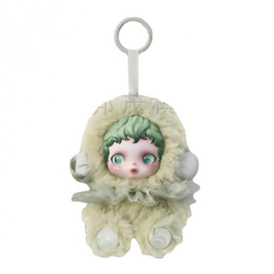 New POPMARTT Skullpanda Original Light Weaving Garden Vinyl Plush Blind Box Skullpanda Keychain Skullpanda Nana Surprise Box