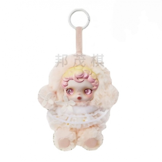 New POPMARTT Skullpanda Original Light Weaving Garden Vinyl Plush Blind Box Skullpanda Keychain Skullpanda Nana Surprise Box