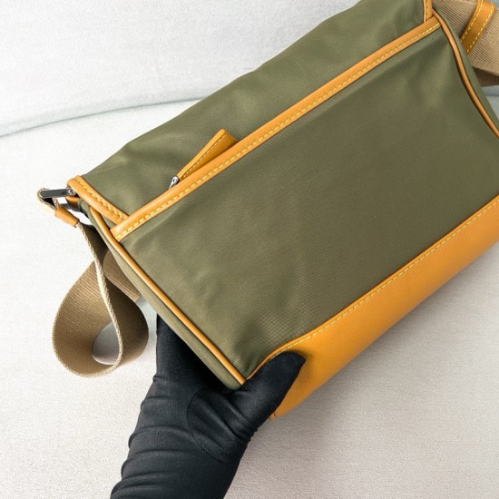 Green Large Capacity Design Nylon Versatile Trendy Designer Wallets Fashion Crossbody Bags Women's Shoulder Bags Nylon Bag