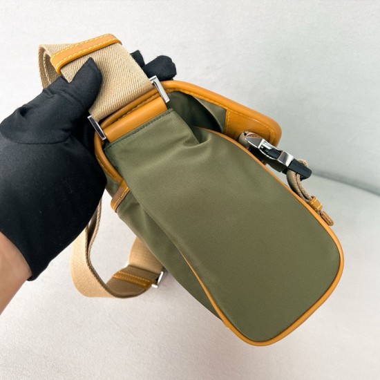 Green Large Capacity Design Nylon Versatile Trendy Designer Wallets Fashion Crossbody Bags Women's Shoulder Bags Nylon Bag