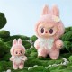 38cm Popmart Labubus Mokoko Close to Sweet Figure Pendant Plush Doll Cute Keychain Vinyl Face Toy Ornaments Home Decorations