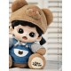 Zoraa Fashion Blind Box Trendy Latte Bear Vinyl Plush Toy Big Kid Gift Factory Price Direct Wholesome Soft Plush Material