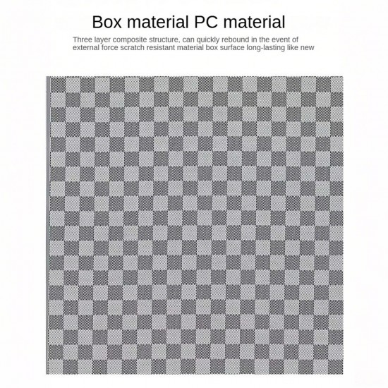 Lightweight Aluminum-Magnesium Alloy Trolley Suitcase Luggage and Travel Bag for Men's New Design