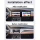 BQCC 10.1-inch Dual-Screen Android Car Radio Octa DSP 4G GPS WIFI BT for Universal RDS Wireless Carplay Android Auto Car Player