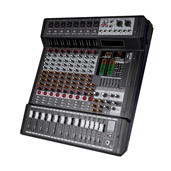 EIF X-8 Professional Sound Audio Mixer Performance Stage 8-channel Outdoor Performance Disco Bar Club Home
