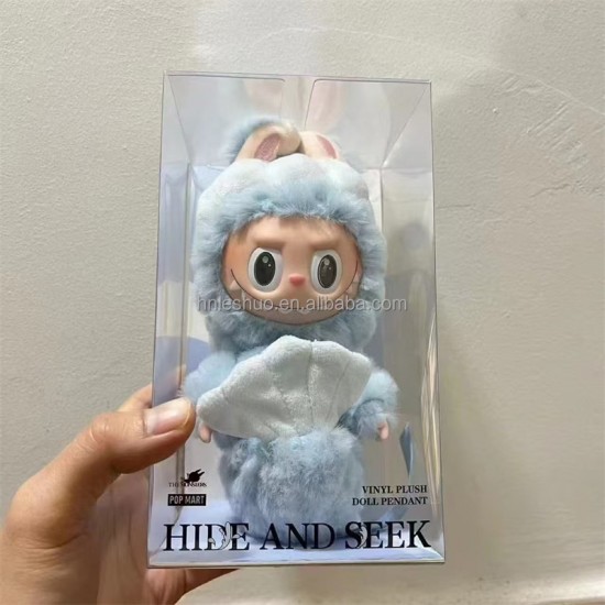 High Quality Wholesale POPMART Blue Fairy Mermaid Blind Box Unisex PVC Model Toy Creative Anime Kawaii Labubu Gift Adults Kids