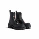 HYPEBEAST Extra Round Toe Distressed Lug Hypebeast Style Men Trendy Shoes Safety Boots Hype Men Charms Hummer Lace-up Bootie