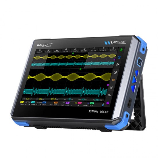 For FNIRSI DPOS350P Digital Oscilloscope with 50MHz Bandwidth and 1GSa/s Sampling 10 Storage Depth for Automatic Measurement