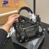High-end Original Top Quality Motorcycle Style Shoulder Bag Women's Handbag Handbag Crossbody Women's Handbag Genuine Leather