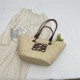 Wholesale Rattan Straw Bag Summer Beach Woven Tote Bags Seaside Holiday Handbag Raffia Shoulder Bags