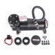 USA Stock 12V 480c Black Air Ride Suspension Compressor Kit 200 PSI OUTLET 3/8 NPT Car Air Suspension Compressor/ Pump