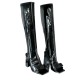 Autumn/Winter Women's Mid-Calf Boots Waterproof Platform High Heel Square Toe Block Heel Large Solid Color Side Zipper High