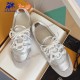 Genuine Goods Sneakerina Series Couples' Shoes Ballet Sneakers Dexter Shoes Casual Flat Shoes Suede Cow Leather Sneakers Lace-Up