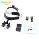 48 Degree LED Dental Loupes with 5X Adjustability New Electric-powered Head Mounted Surgical Loupes Including 2 Batteries