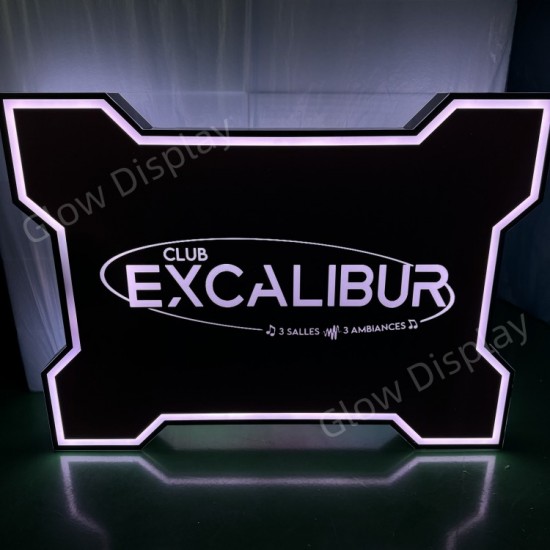 Best Seller  Bottle Presenter  with Digital Screen APP Control  Marquee Digital Screen  Board Sign Led Bottle Glorifier