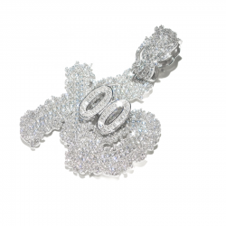 Hip Hop GRA Bling Iced Out VVS Moissanite 925 Sterling Silver Pass Diamond Tester Cluster Custom Letter XO  Pendant for Men