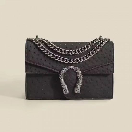 Designer Unisex Shoulder Bag Top Premium Leather Crossbody Purse for Women Men