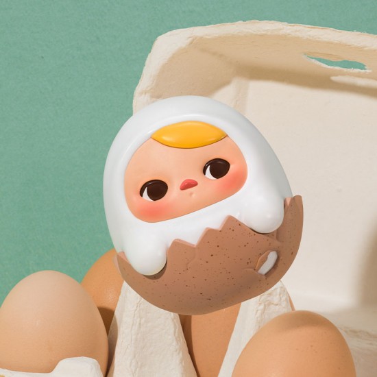 New 100%  Genuine Pop Mart PUCKY Bicchi Egg Bean Series Figure Blind Box Trendy Toy Gift Ornaments Mystery Box