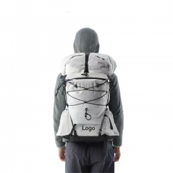 Customized Outdoor Waterproof Lightweight Dyneema Composite Fabric Travel Trekking Camping Hiking Backpack High-capacity Bag