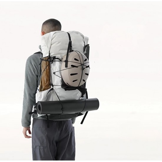 Customized Outdoor Waterproof Lightweight Dyneema Composite Fabric Travel Trekking Camping Hiking Backpack High-capacity Bag