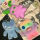 Genuine Fuggler Cute Teeth Monster Pendant Plastic Blind Box Keychain with Ugly Cute Teeth Funny Doll Surprise Box