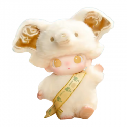 New Original POP MART Dimoo Elephant in Moonlight Vinyl Face Pvc Figure Toys Characters Cute Figure Plush Keychain for Gift