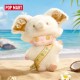 New Original POP MART Dimoo Elephant in Moonlight Vinyl Face Pvc Figure Toys Characters Cute Figure Plush Keychain for Gift