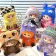 Original Wakuku Doll Authentic Trendy Series Wakuku Blind Box Handmade PVC Ornament Cute Wakuku Fuzzy Dolls Girl