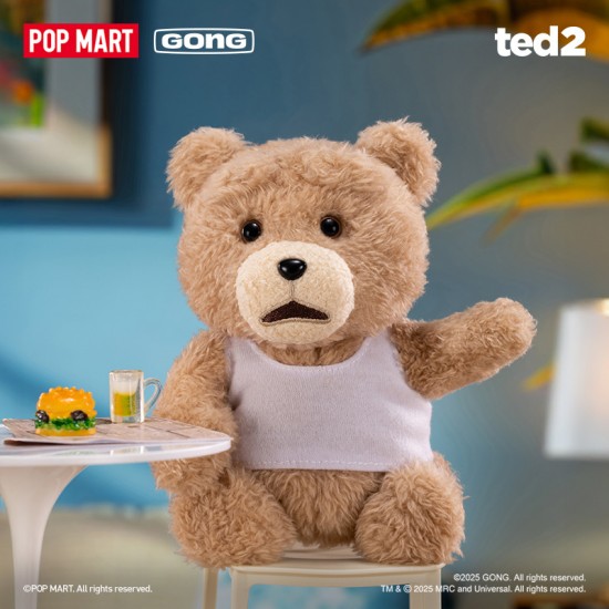 Pop Mart Official Ted2 Bear Series Legit Mystery Blind Box TEDDY BEAR Keychain Plush Toys Custom Original Popmart Doll