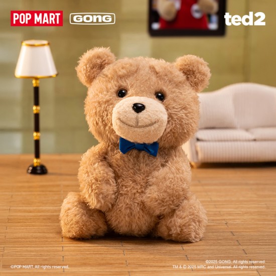 Pop Mart Official Ted2 Bear Series Legit Mystery Blind Box TEDDY BEAR Keychain Plush Toys Custom Original Popmart Doll