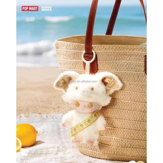 New Original POPMART Dimoo Elephant in Moonlight Vinyl Face Pvc Figure Toys Characters Cute Figure Plush Keychain for Gift