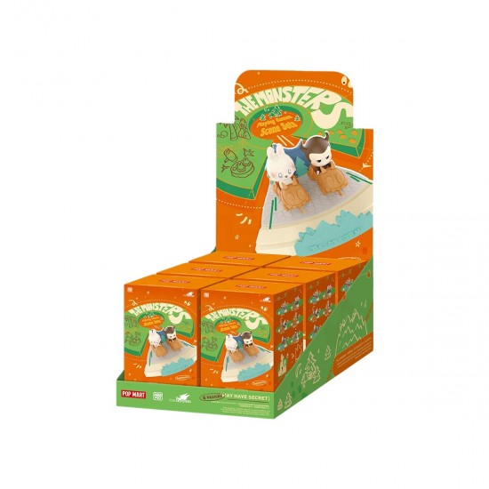 Popmart Official Store's Labubu the Monsters Playing Games Scene Sets 100% Blind Box Figure Toys for Decoration or Gift Giving