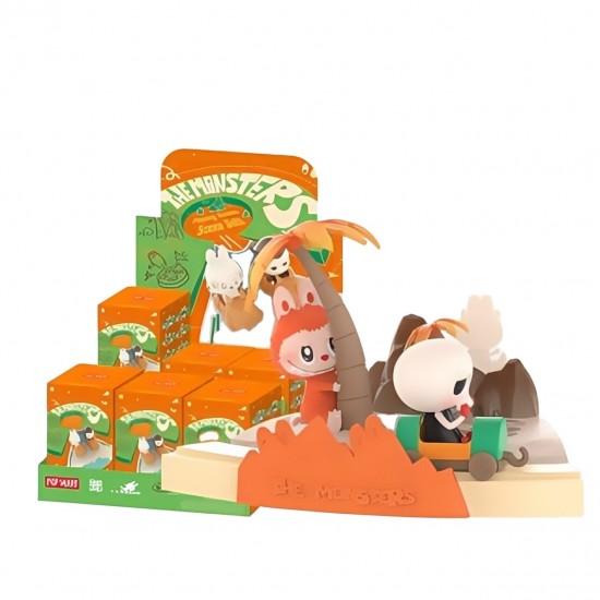 Popmart Official Store's Labubu the Monsters Playing Games Scene Sets 100% Blind Box Figure Toys for Decoration or Gift Giving