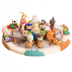Popmart Official Store's Labubu the Monsters Playing Games Scene Sets 100% Blind Box Figure Toys for Decoration or Gift Giving