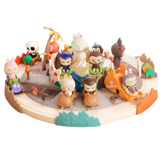 Popmart Official Store's Labubu the Monsters Playing Games Scene Sets 100% Blind Box Figure Toys for Decoration or Gift Giving