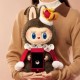 Labubu Popmart Original the Monsters Let's Checkmate Series Vinyl Plush Toys Doll King Queen Hanging Card Pendant Keychain