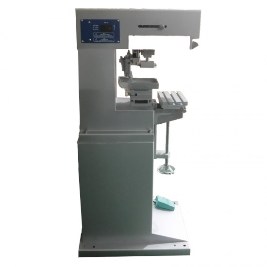 Semi-Automatic Single Color Pad Printing Machine for PVC Balls Pens Keychain Golf Tees Metal Parts Bottles Label Printing