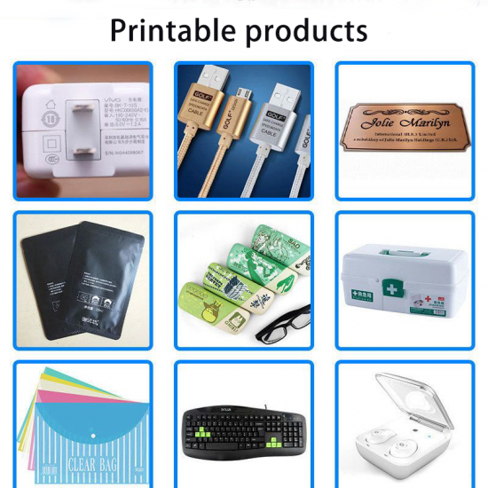 Semi-Automatic Single Color Pad Printing Machine for PVC Balls Pens Keychain Golf Tees Metal Parts Bottles Label Printing