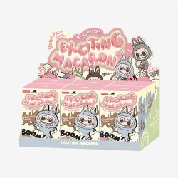 Popmart Official Store the Monsters LABUBU Macaron Labubu Have a Set Plush Toys Keychain Mystery Boxes Original Labubu Dolls