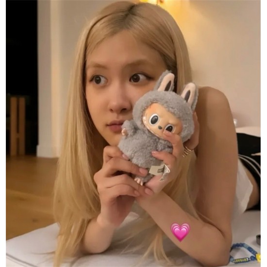 Popmart Official Store the Monsters LABUBU Macaron Labubu Have a Set Plush Toys Keychain Mystery Boxes Original Labubu Dolls