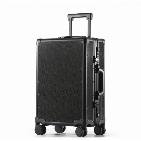 Latest Full Carbon Fiber Trolley Case 20/24Inch Carry on Suitcase Business case Spinner Wheels Anti-scratch Travel Bag Case