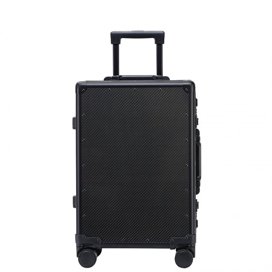 Latest Full Carbon Fiber Trolley Case 20/24Inch Carry on Suitcase Business case Spinner Wheels Anti-scratch Travel Bag Case