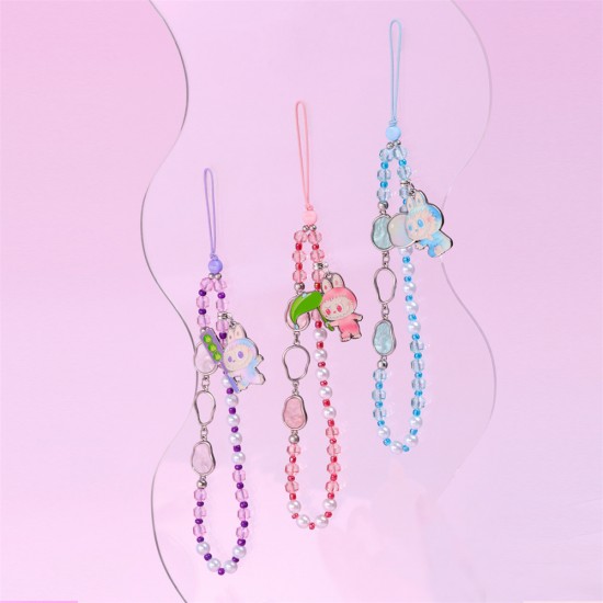 POPMART Original Labubu V3 Big Into Energy Series Phone Charm the MONSTERS Mystery Blind Box Keychain Pendant Birthday Gift