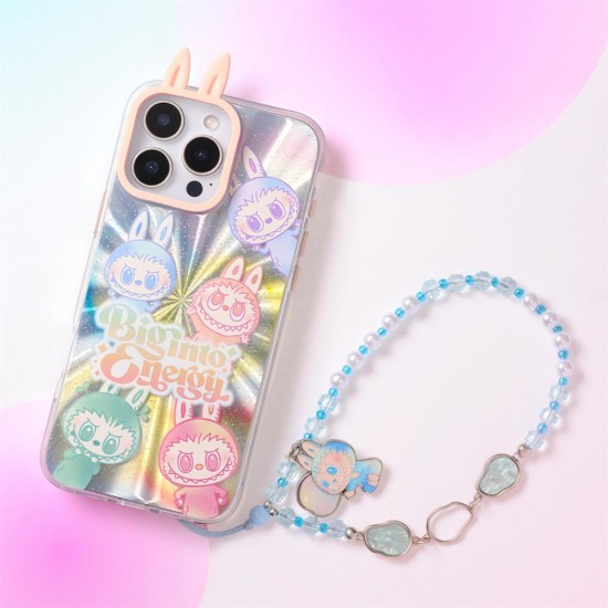 POPMART Original Labubu V3 Big Into Energy Series Phone Charm the MONSTERS Mystery Blind Box Keychain Pendant Birthday Gift