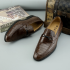 2025 New Men's Genuine for Crocodile Leather Shoes Versatile Trendy Comfortable Slip-On Solid Business Formal for Autumn Season