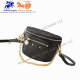 High-End Women's Genuine Leather Crossbody Bag Single Strap Niche Smile Wrinkle Zip Fashionable Ladies' Bags Striped