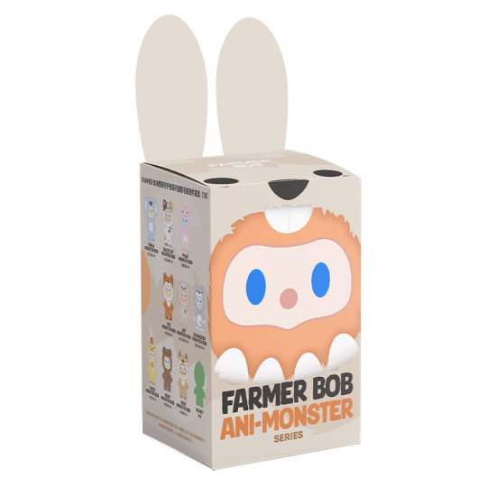 PM FARMER BOB Strange Guardian Series Vinyl Plush Pendant Mystery Blind Box Animal Model  Cotton Doll Ornament Toy  Boy Gift